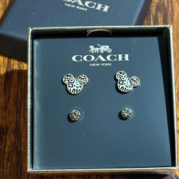 Coach x Keith Haring Mickey Mouse Earrings - Picture 6 of 6